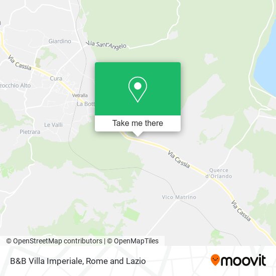 B&B Villa Imperiale map