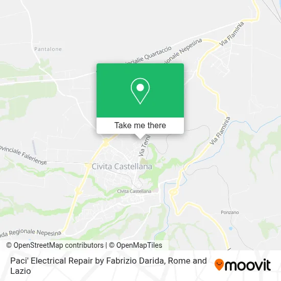 Paci' Electrical Repair by Fabrizio Darida map