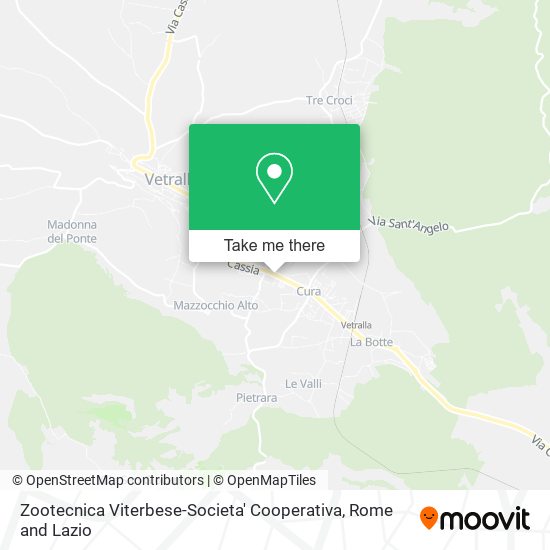 Zootecnica Viterbese-Societa' Cooperativa map