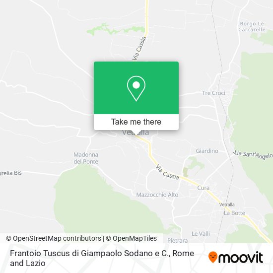 Frantoio Tuscus di Giampaolo Sodano e C. map