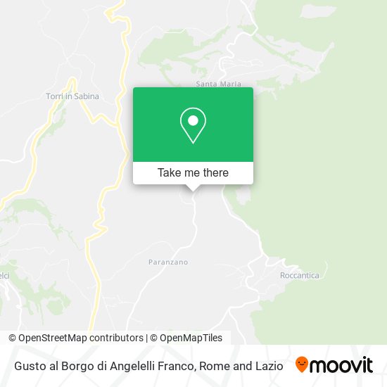 Gusto al Borgo di Angelelli Franco map