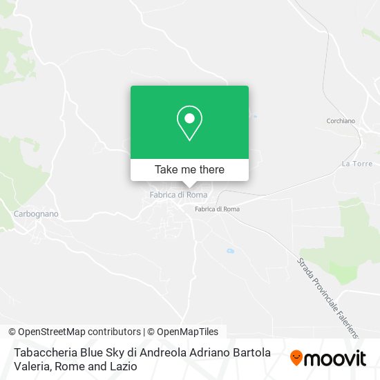 Tabaccheria Blue Sky di Andreola Adriano Bartola Valeria map