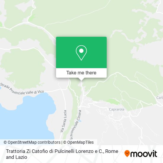 Trattoria Zi Catofio di Pulcinelli Lorenzo e C. map