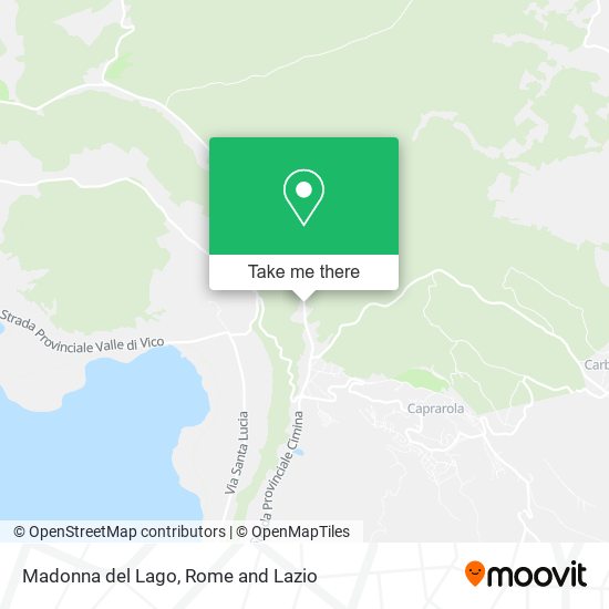 Madonna del Lago map