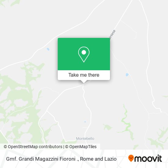 Gmf. Grandi Magazzini Fioroni . map