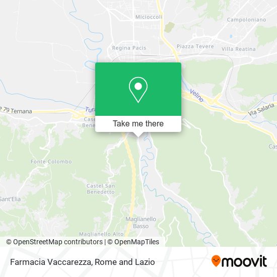 Farmacia Vaccarezza map