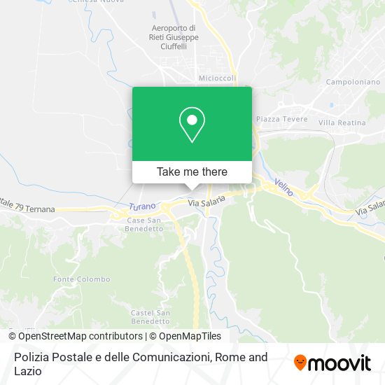 Polizia Postale e delle Comunicazioni map