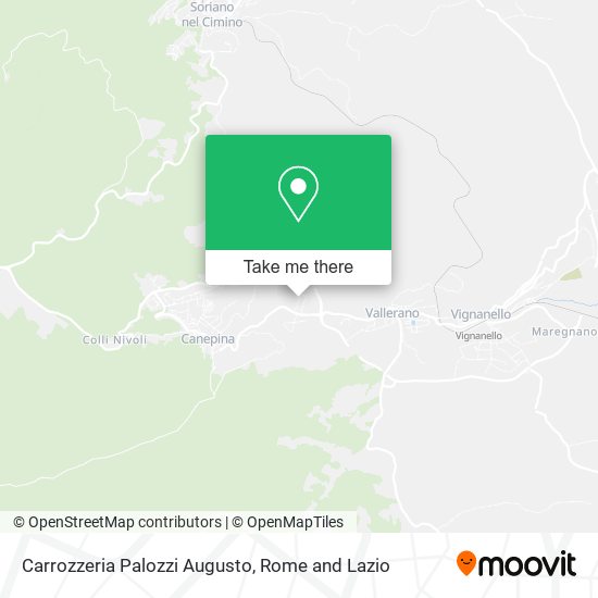 Carrozzeria Palozzi Augusto map