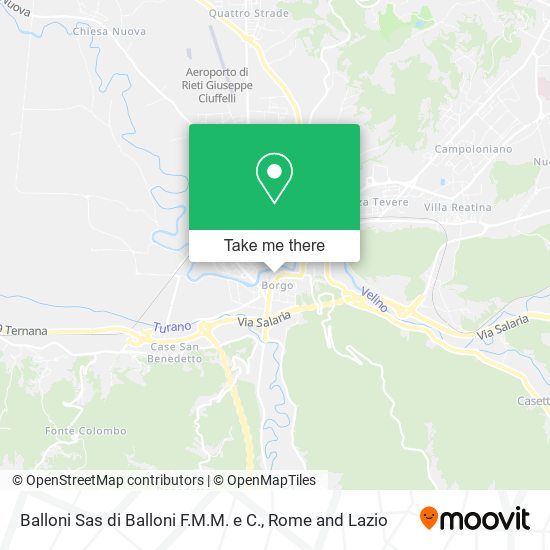 Balloni Sas di Balloni F.M.M. e C. map