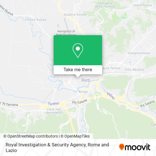 Royal Investigation & Security Agency map