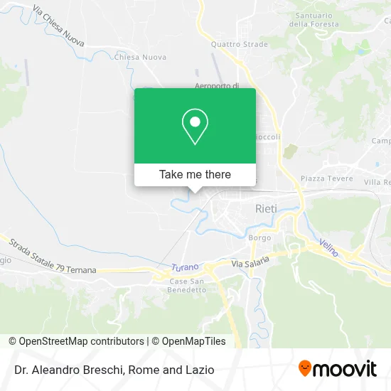 Dr. Aleandro Breschi map