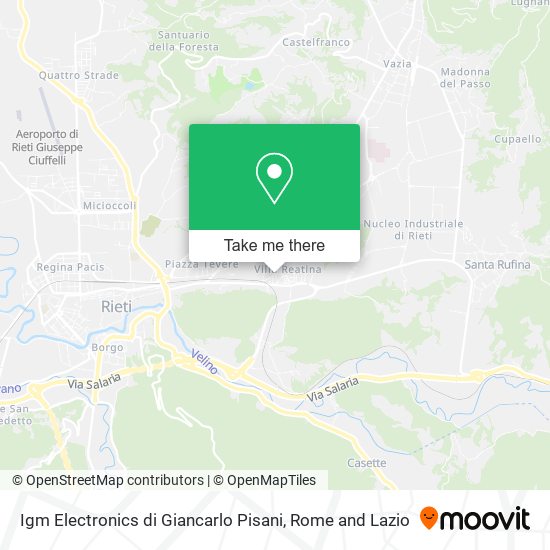 Igm Electronics di Giancarlo Pisani map