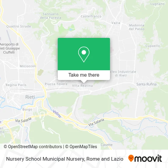 Nursery School Municipal Nursery map