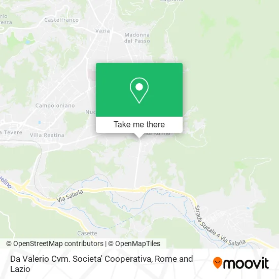 Da Valerio Cvm. Cooperative Society map