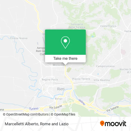 Alberto Marcelletti map