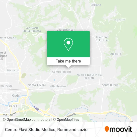 Centro Flavi Medical Studio map