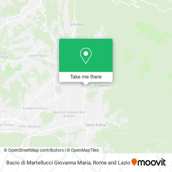 Bacio di Martellucci Giovanna Maria map