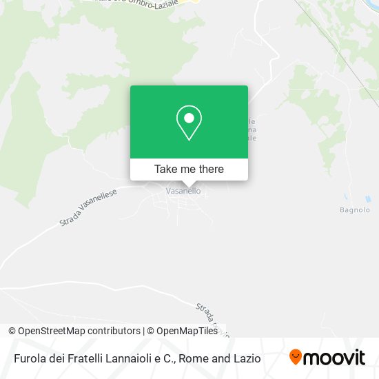 Furola dei Fratelli Lannaioli e C. map