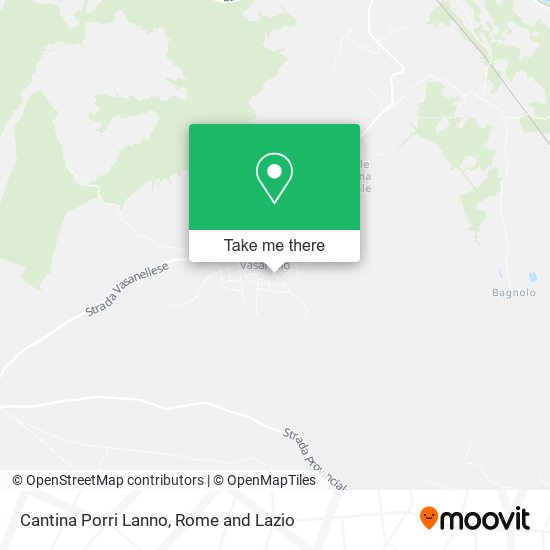 Cantina Porri Lanno map