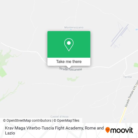 Krav Maga Viterbo-Tuscia Fight Academy map