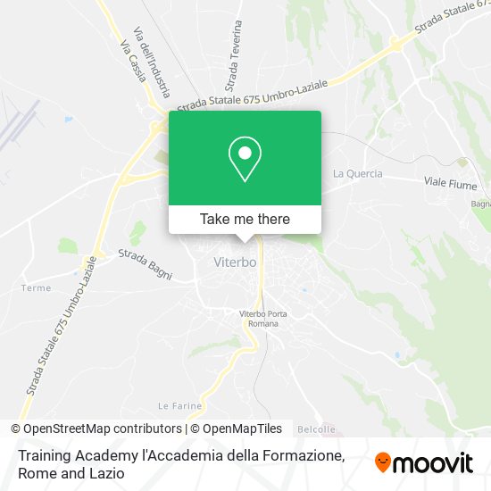 Training Academy l'Accademia della Formazione map