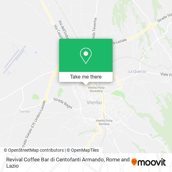 Revival Coffee Bar di Centofanti Armando map