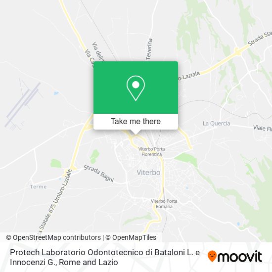 Protech Laboratorio Odontotecnico di Bataloni L. e Innocenzi G. map