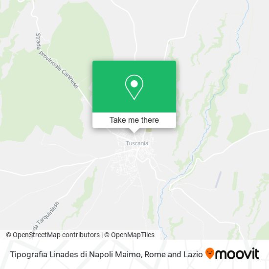 Tipografia Linades di Napoli Maimo map