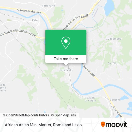 African Asian Mini Market map