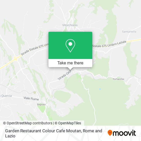 Garden Restaurant Colour Cafe Moutan map
