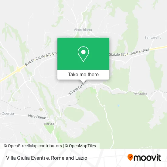 Villa Giulia Events map