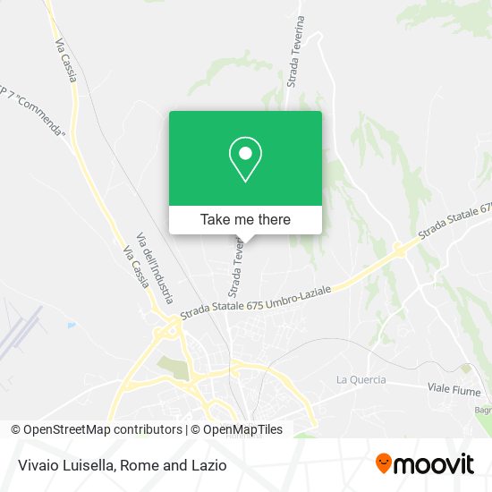 Vivaio Luisella map