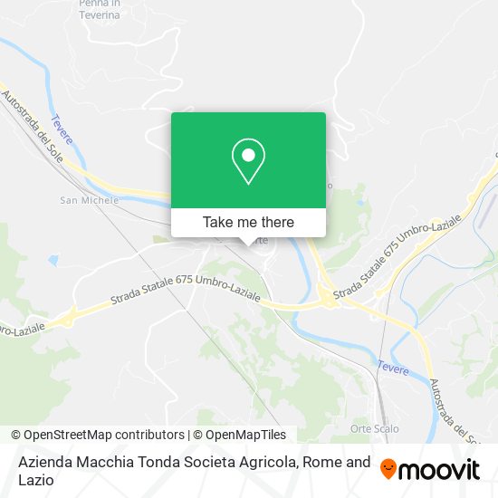 Azienda Macchia Tonda Societa Agricola map