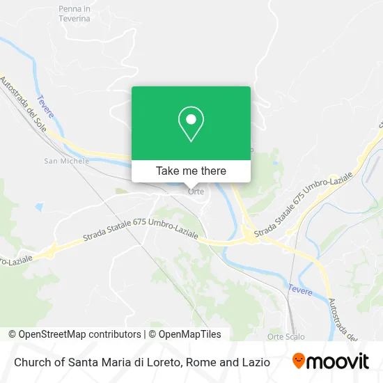 Church of Santa Maria di Loreto map