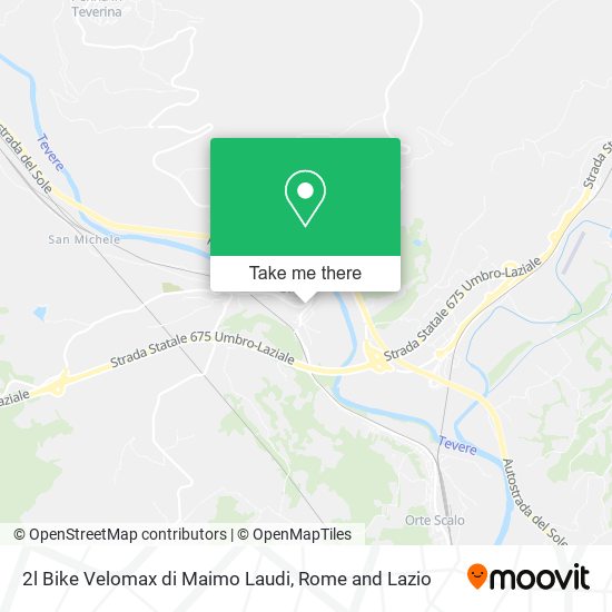 2l Bike Velomax di Maimo Laudi map