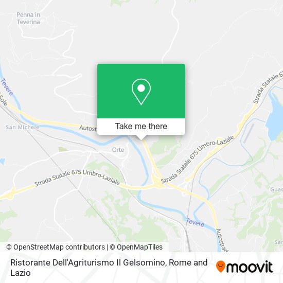 Ristorante Dell'Agriturismo Il Gelsomino map