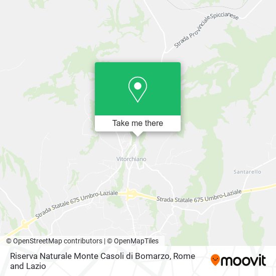 Riserva Naturale Monte Casoli di Bomarzo map