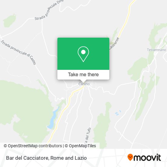 Bar del Cacciatore map