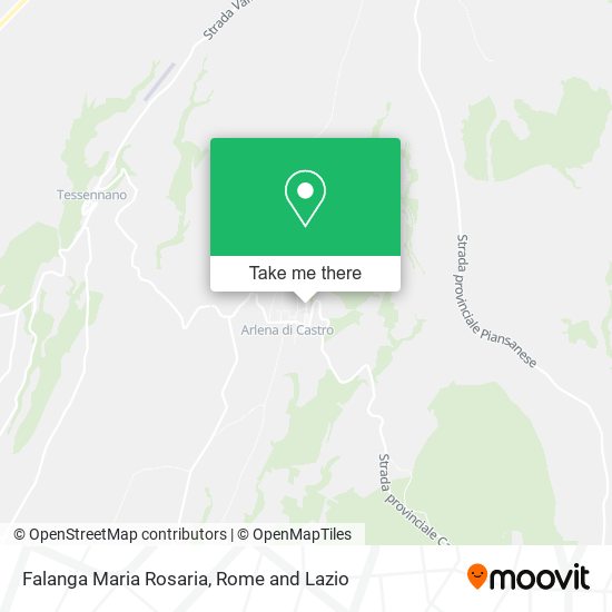 Falanga Maria Rosaria map