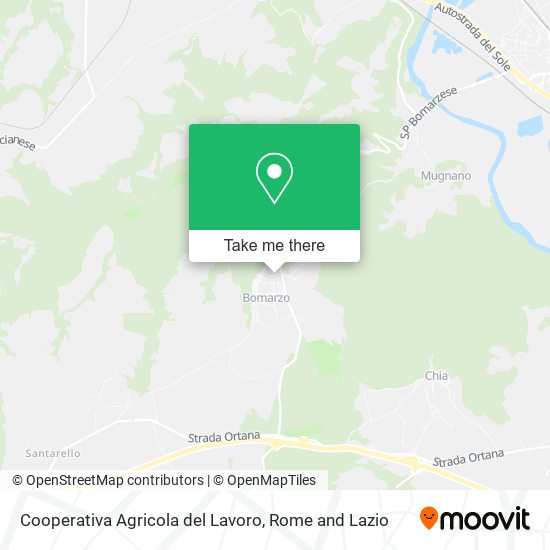 Cooperativa Agricola del Lavoro map