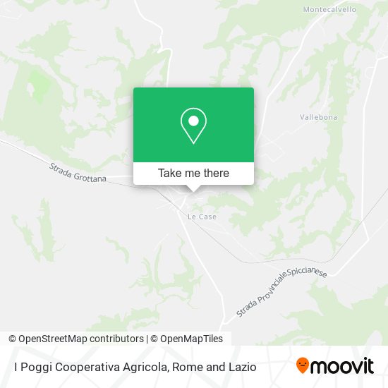 I Poggi Cooperativa Agricola map