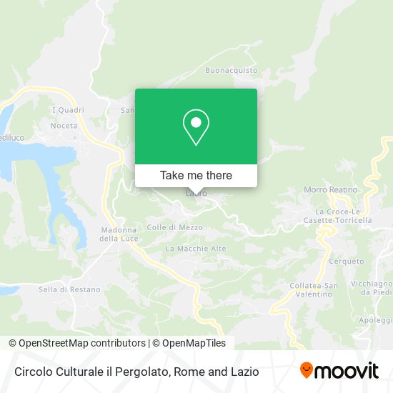 Circolo Culturale il Pergolato map