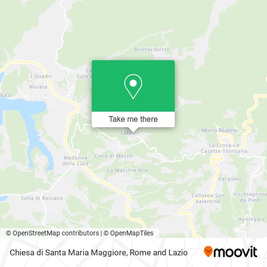 Chiesa di Santa Maria Maggiore map