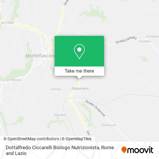 Dottalfredo Ciccarelli Biologo Nutrizionista map