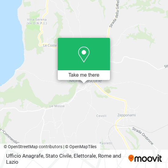 Ufficio Anagrafe, Stato Civile, Elettorale map