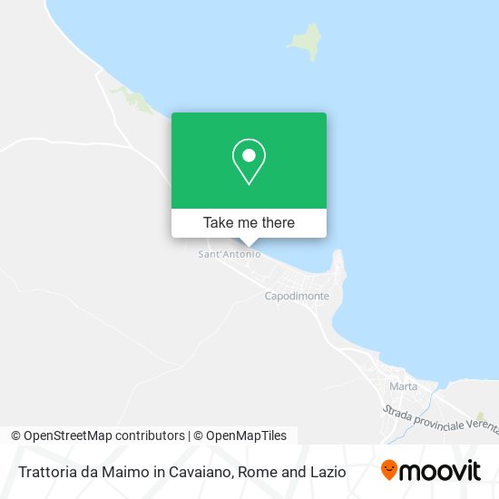 Trattoria da Maimo in Cavaiano map