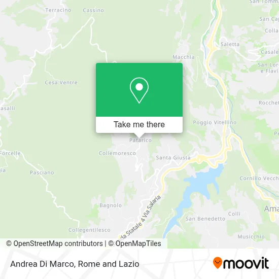 Andrea Di Marco map