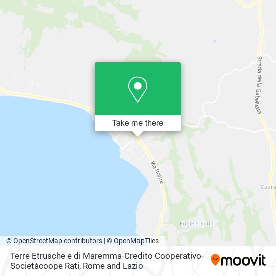 Terre Etrusche e di Maremma-Credito Cooperativo-Societàcoope Rati map