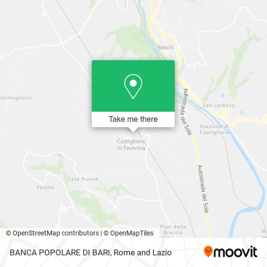 BANCA POPOLARE DI BARI map