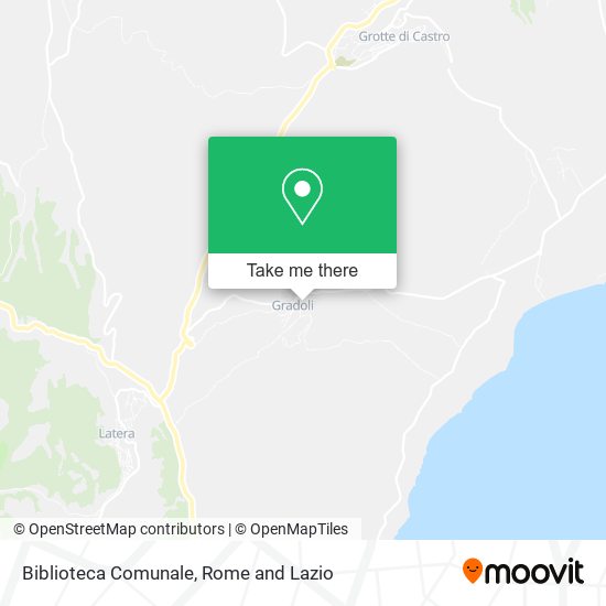 Biblioteca Comunale map